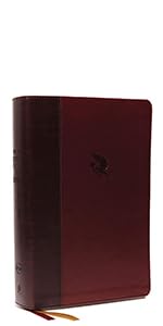 NKJV spirit filled life study bible burgundy leathersoft, new king james version study bible, holy