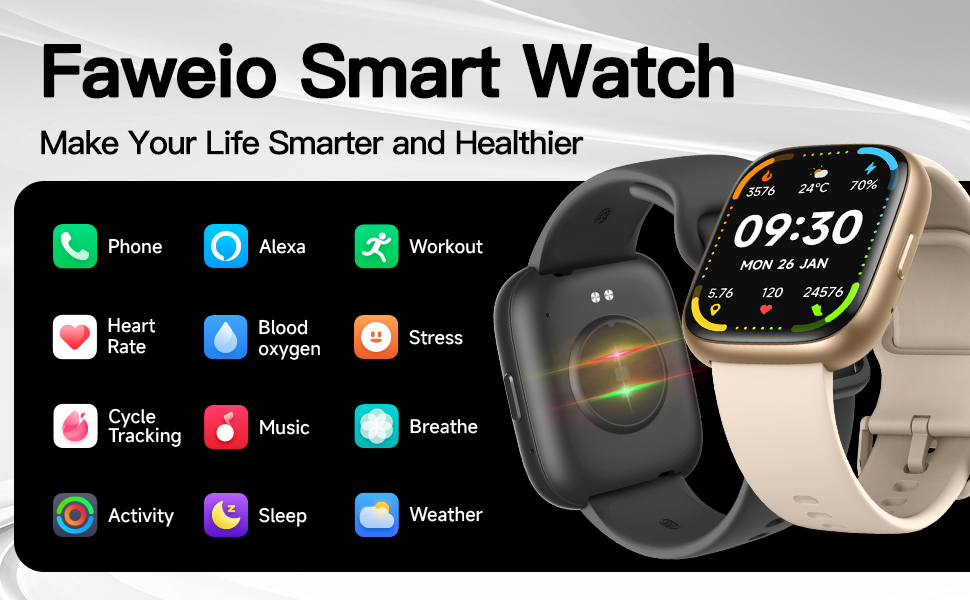 Faweio smart watch