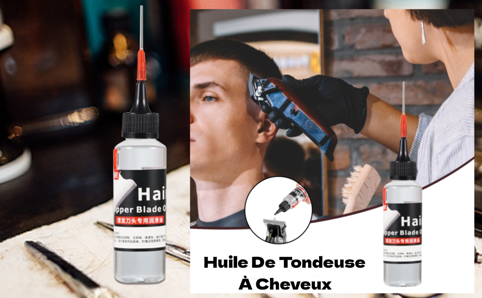 Huile Pour Tondeuses À Cheveux, Huile Pour Tondeuse À Barbe, Huiles Lubrifiantes Pour Tondeuses