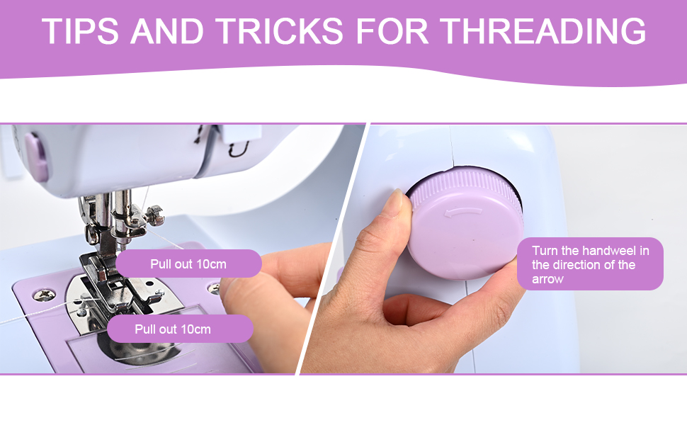 Mini Sewing Machine by Astrophos (Including Extension Table