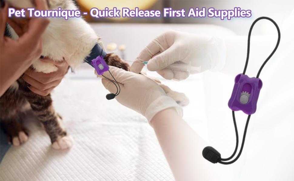 MESINURS Pet Tournique - Quick Release First Aid for Dog Canine Cats Animal