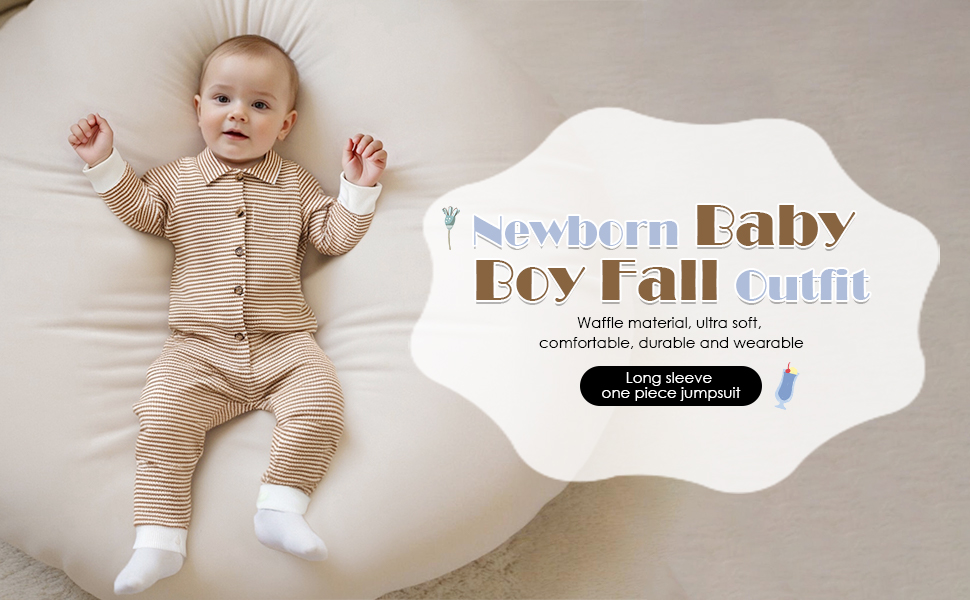 baby boy khaki romper