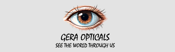 Gera Opticals Portable Clip-On Reading Glasses with Protective Case, Black Frame, Keychain Design