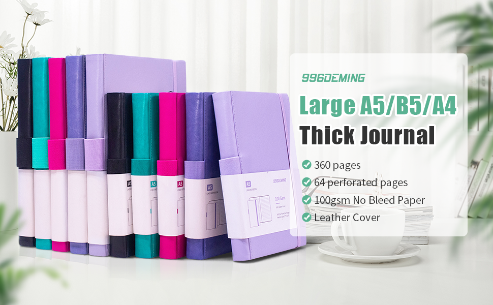 360 pages thick journal