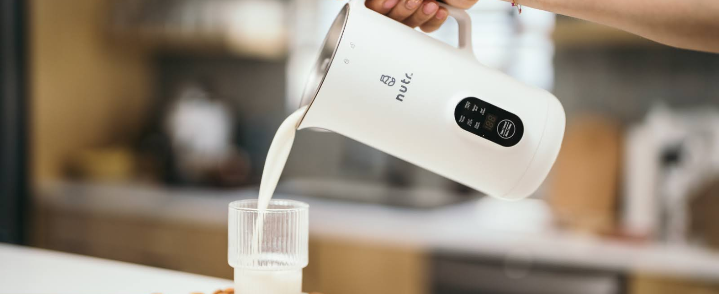 NUTR Automatic Nut Milk Maker Homemade PlantBased Milks
