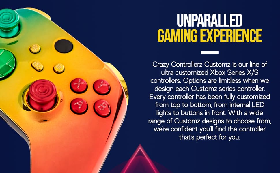 Customz series Xbox controllers are the largest selection of ultra customized Xbox controllers