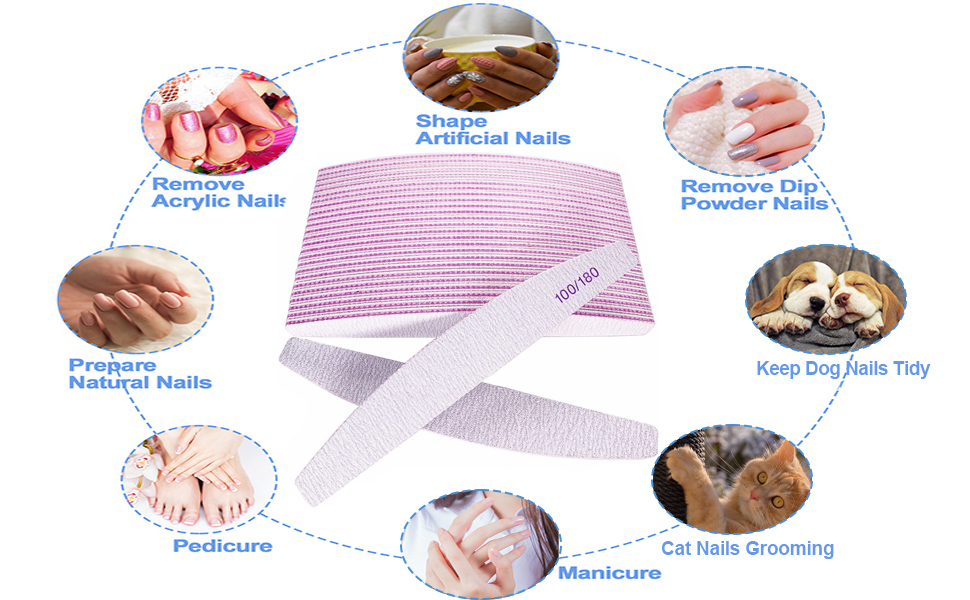 how can you use those bulk nail files
