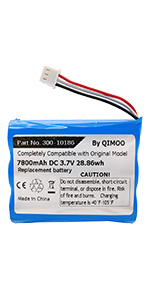 7800mAh 3.7 lipo battery