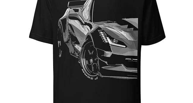 White Z06 C7 Vette Owner Custom Car Club Show T-Shirt
