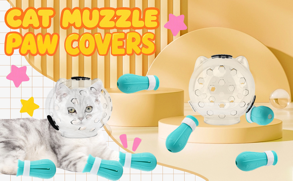 Cat Muzzle for Grooming