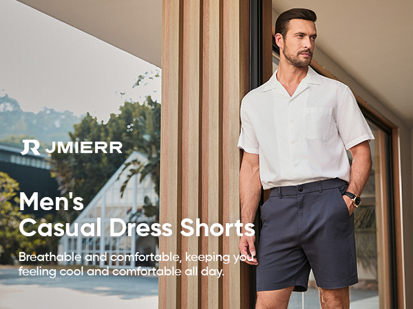 Amazon.com: JMIERR Mens Shorts Slim Fit 7 Inch Inseam Flat