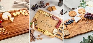 wood cutting board engagement gifts for couples