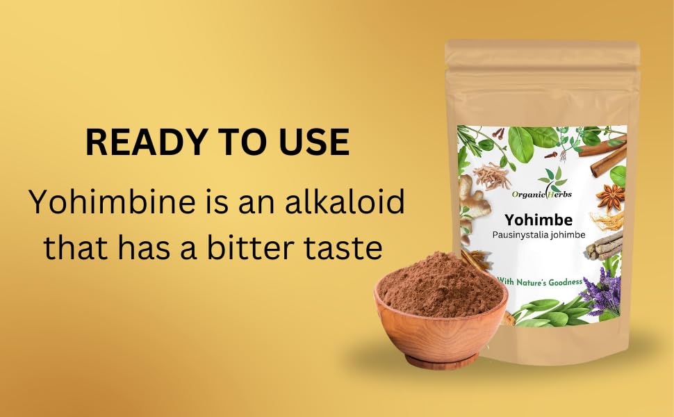 Organic Herbs Ayurvedic Indian Seasons Yohimbe Extract