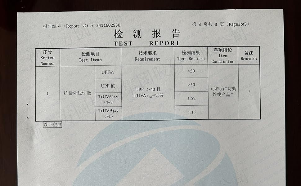 Component inspection report