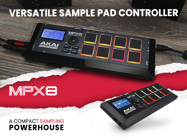 Amazon.co.jp: Akai Professional MPX8 | 8-Pad Sample Player