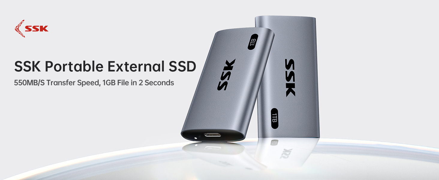 1TB SSD External Hard Drive