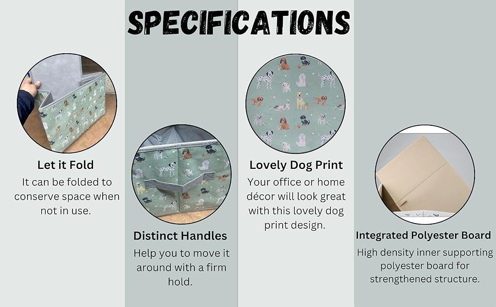 Dog Toy Box Specifications