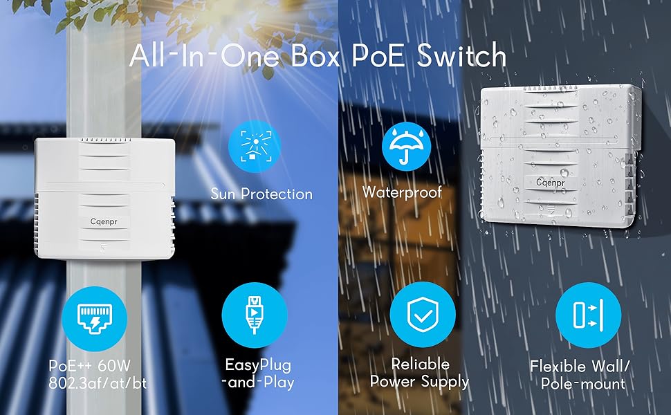 outdoor poe switch