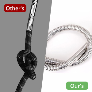 stainless steel metal garden hose
