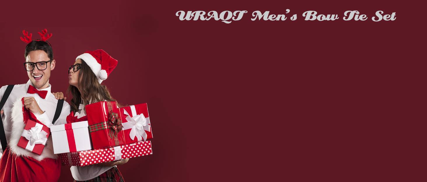 URAQT Men's Bow Tie Set