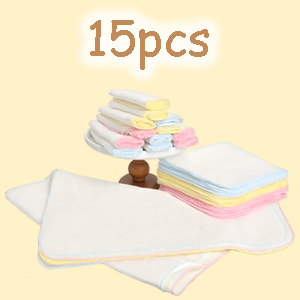 Gvhntk 15Pcs Baby Washcloths