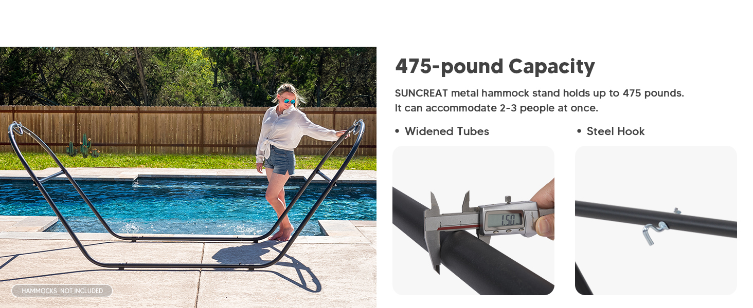 folding hammock stand