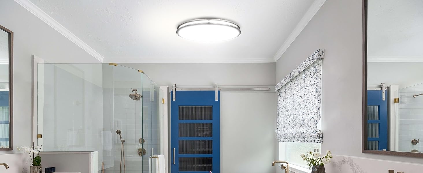 Flush Mount LED Ceiling Light Fixture