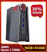ミニPC Kron Mini K1 ACEMAGIC ACEMAGIC K1 AMD Ryzen™ 5 7430U Mini PC