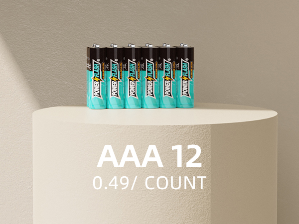 aaa batteries 12