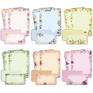 Amazon.com : 48 Packs Lined Stationary Set for Writing