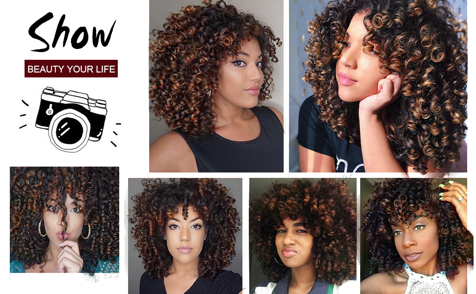 afro curly wig