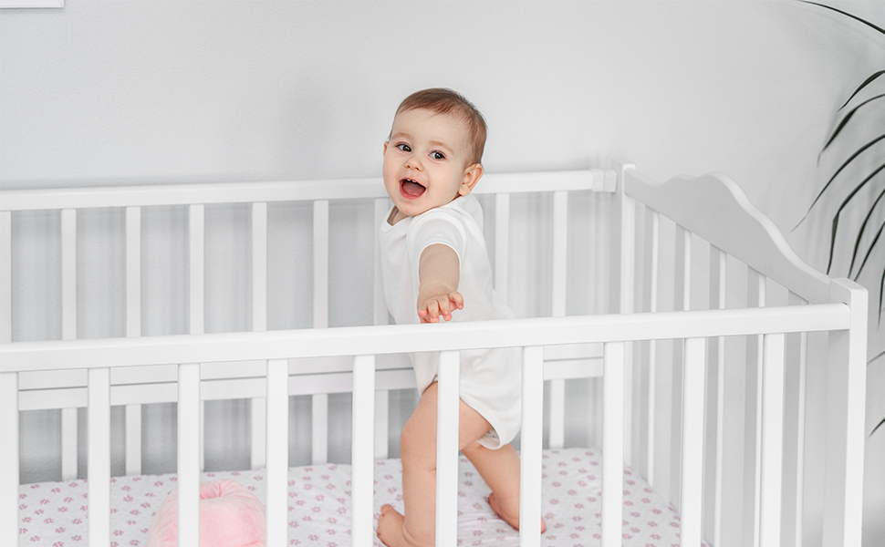 My Little Zone Butterfly Crib Bedding Set is ideal gift for butterfly baby showers.