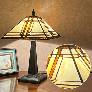 stained glass lampshade