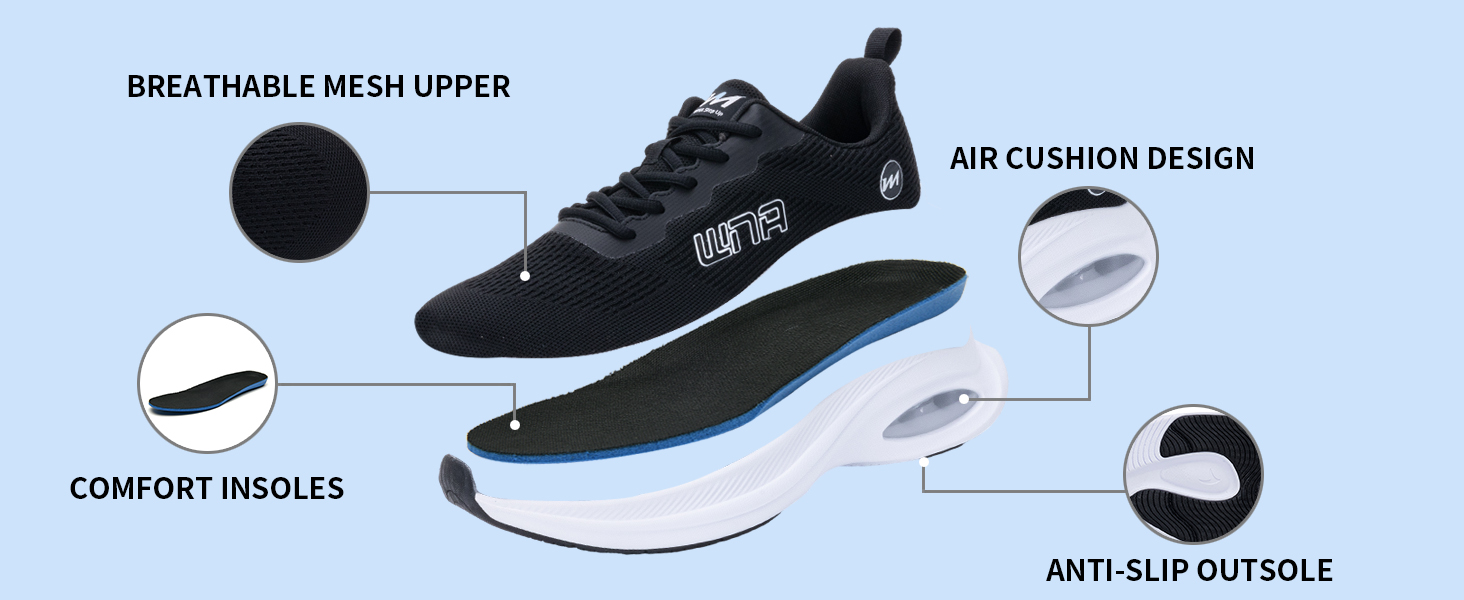 athletic sport breathable sneakers