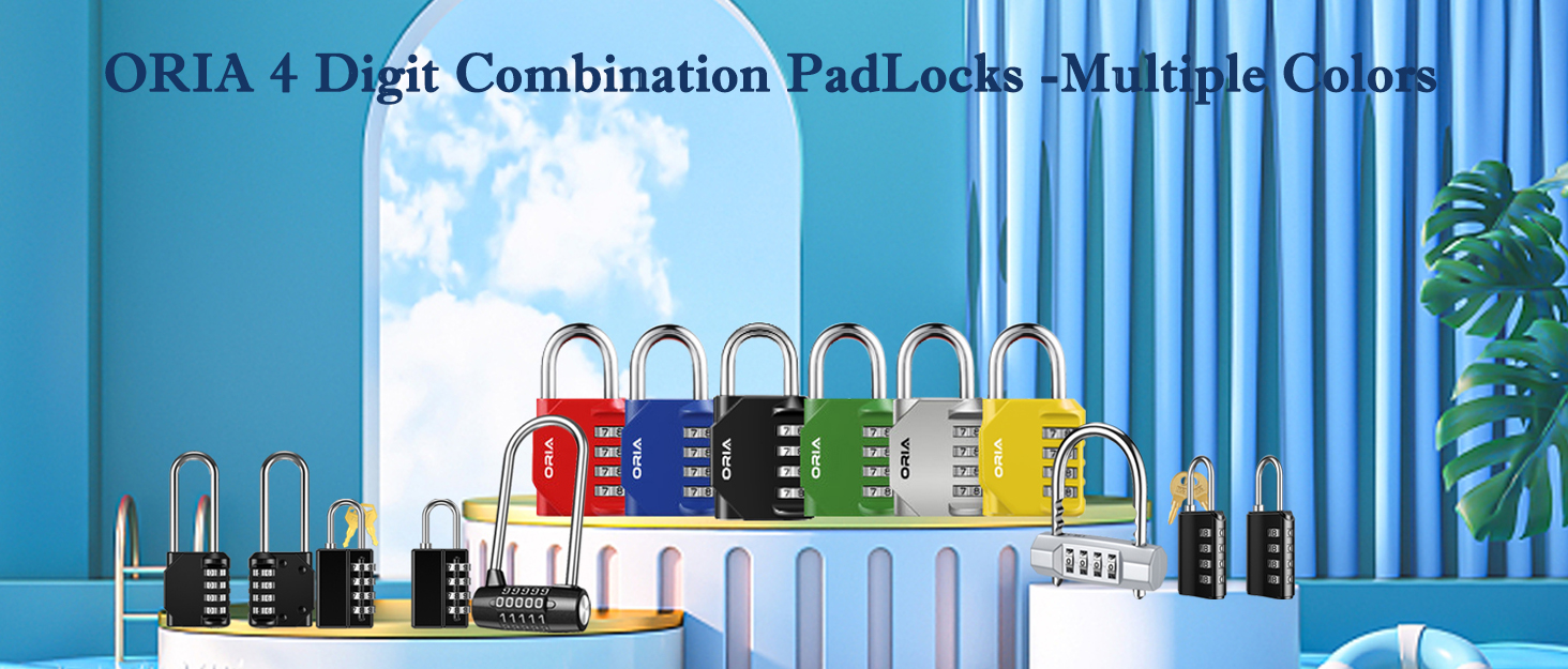 Digit Combination Padlock Set