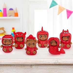 Squishy Bears in Animal Suits