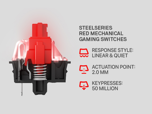 スティールシリーズ Apex 7 (Red Switch) US Apex 7 (Red Switch) US
