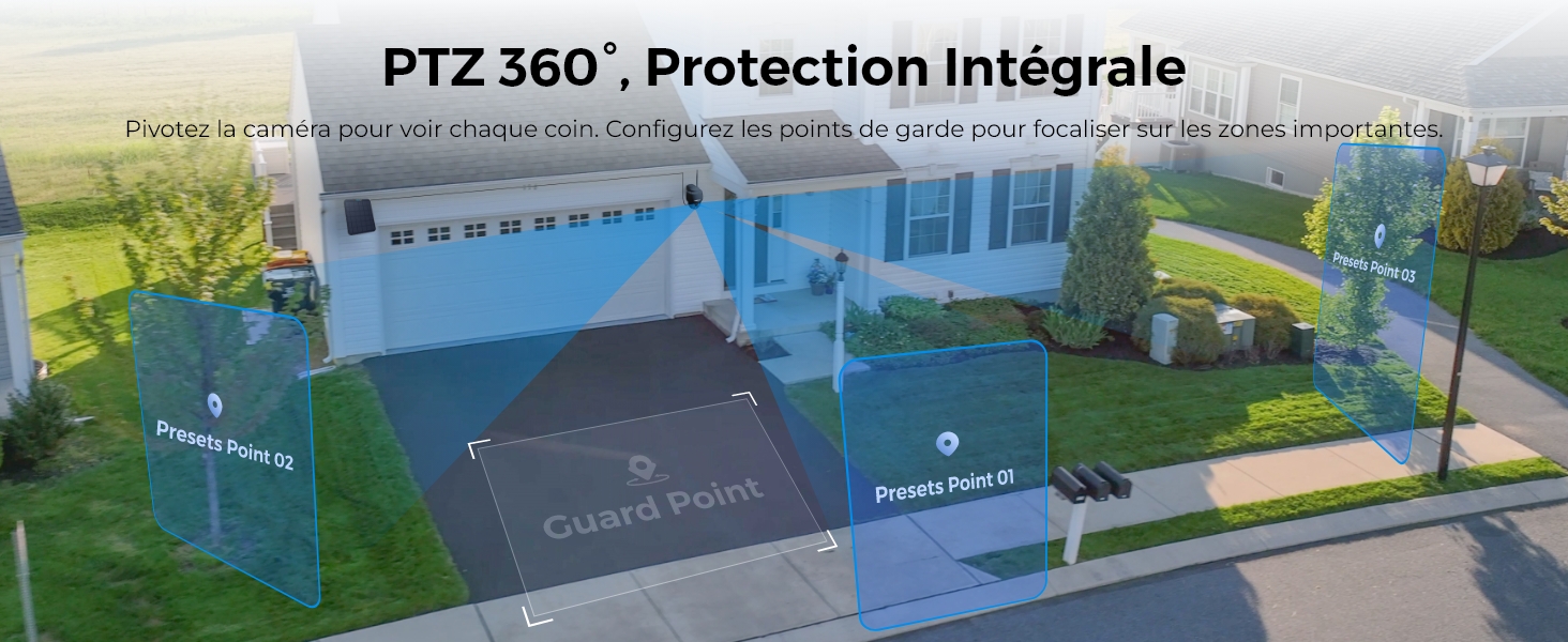 Caméra Surveillance WiFi Extreure Sans Fil
