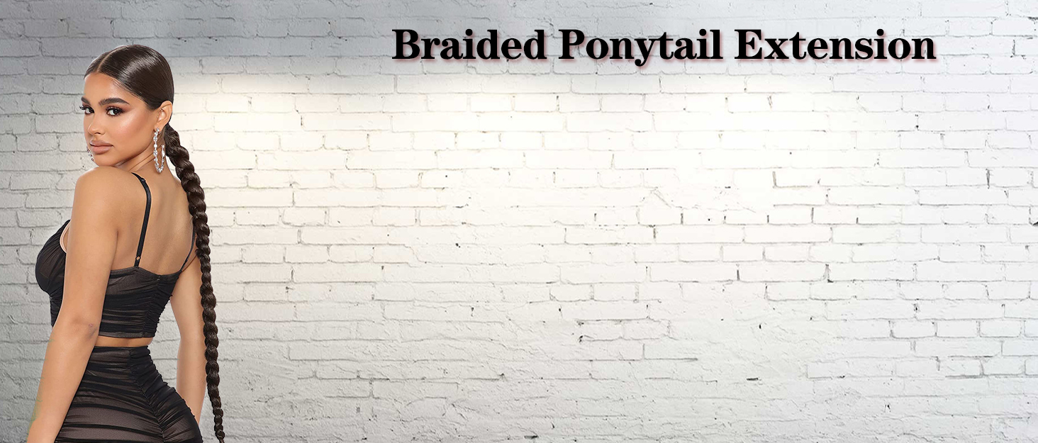  Braided Ponytail Extension