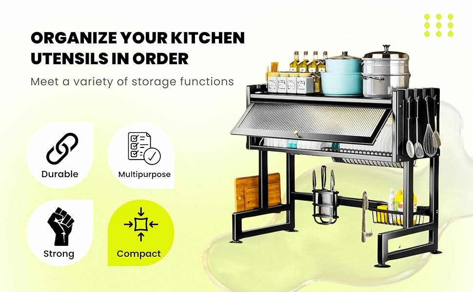 MultiTier Kitchen Drying Rack