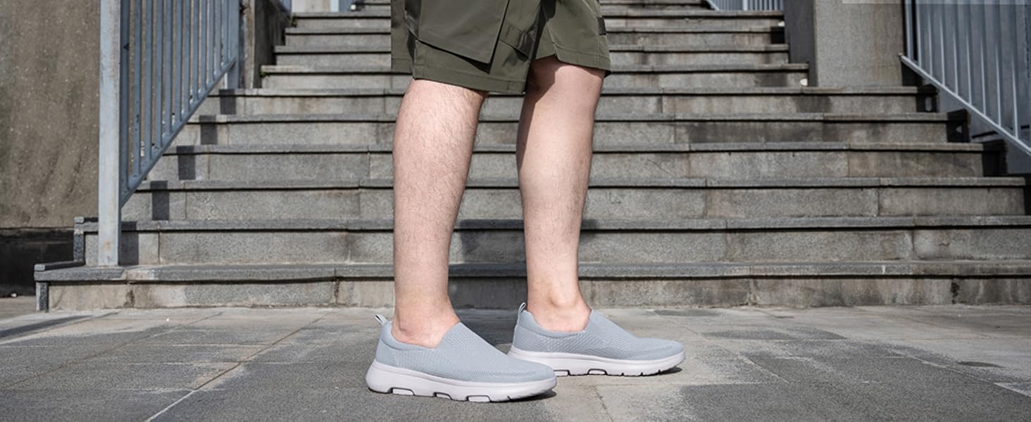 Walking shoes for men features lightweight