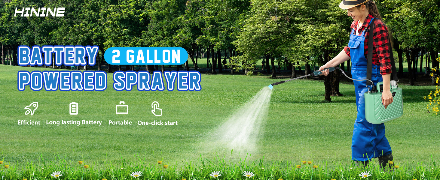 2 Gallon Electric Garden Sprayer