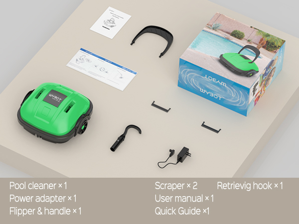 Amazon.com : WYBOT Robotic Pool Vacuum, Dual-Motor : Patio