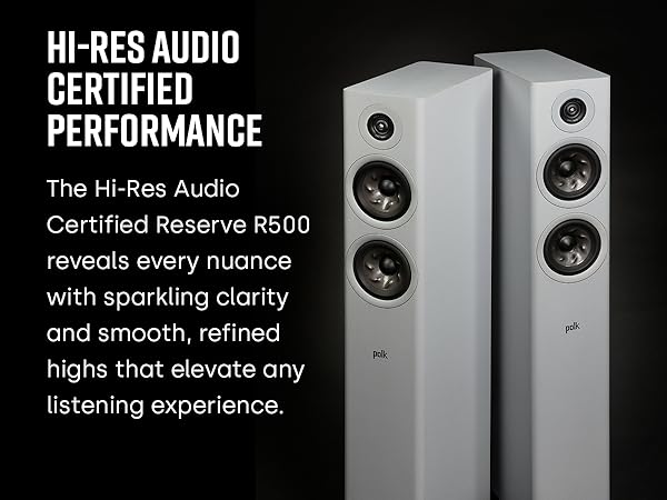Amazon.com: Polk Audio Reserve Series R500 Tower Speaker, 1