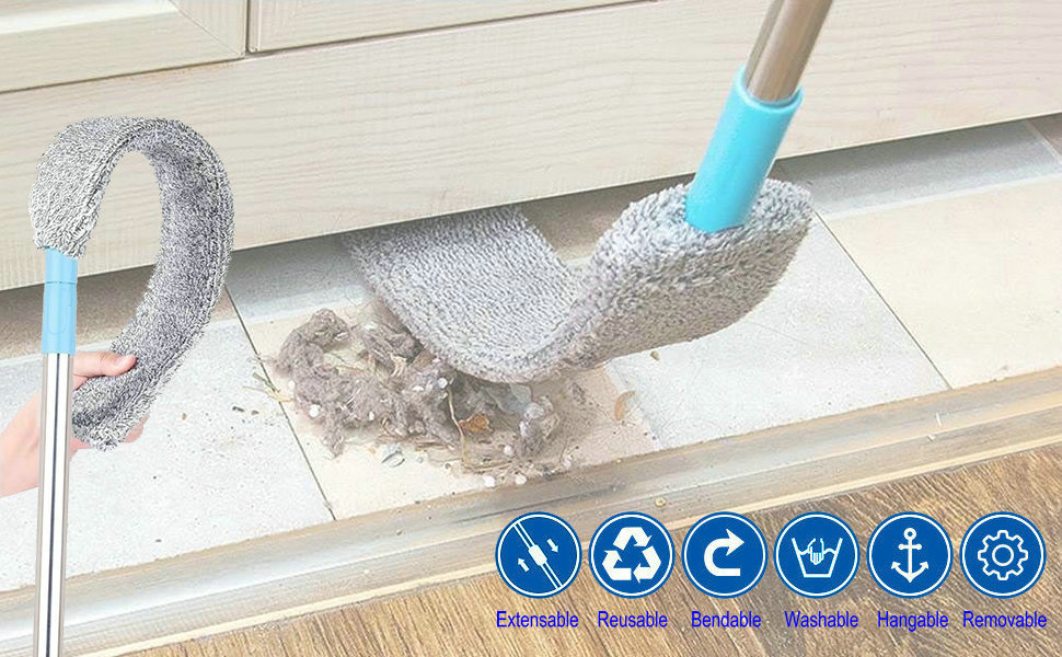 extendable gap cleaning duster