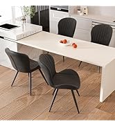Hawthyhome Dining Room Chairs Set of 4 Kitchen Chair Dining Room Living Room Ergonomic Chair...