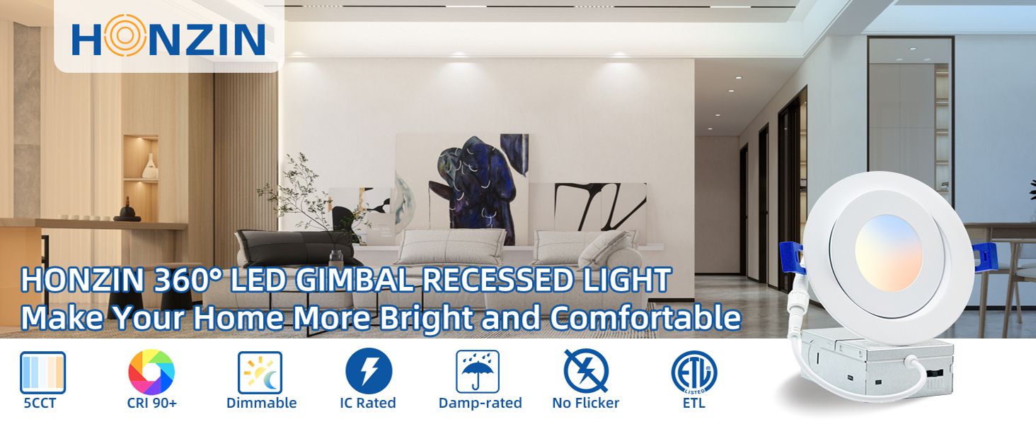 LED GIMBAL RECESSED LIGHTING