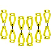 HiLKCO 6PCS Glove Clips - Heavy Duty Glove Clip for Work, Adjustable Glove Clamps for Work Clips ...
