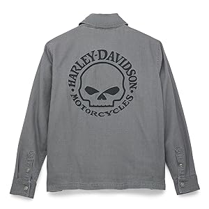 Harley-Davidson Men's Willie G Skull Casual Jacket - 97402