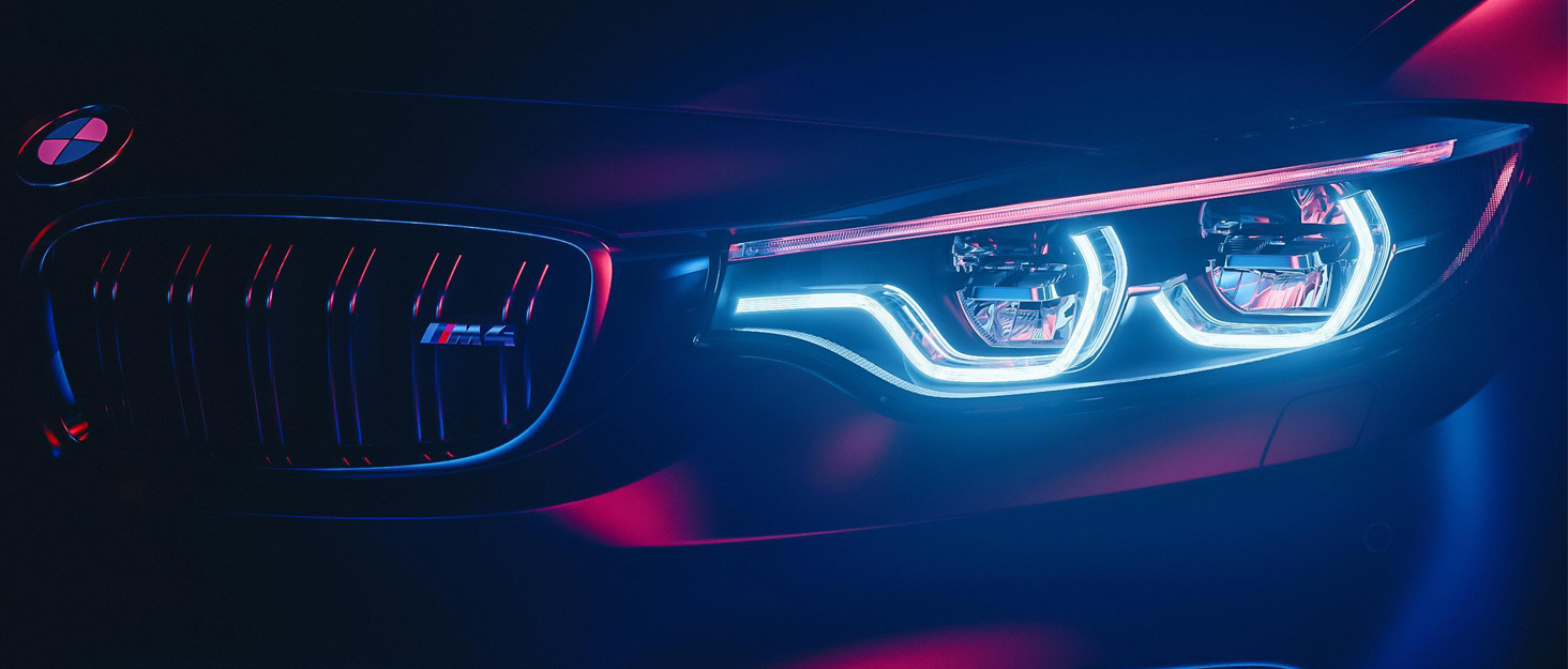 Jaronx Compatible with BMW LED Console Ambient Light for 1